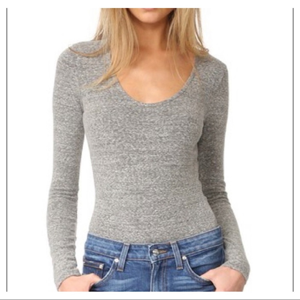 Madewell scoop neck bodysuit